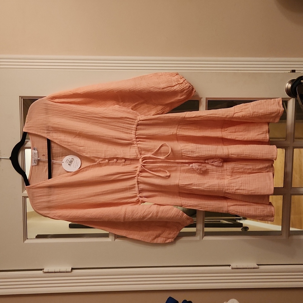 NWT Pink Summer Dress Size US 6 (Petal & Pup)